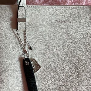 Calvin Klein White Bag!